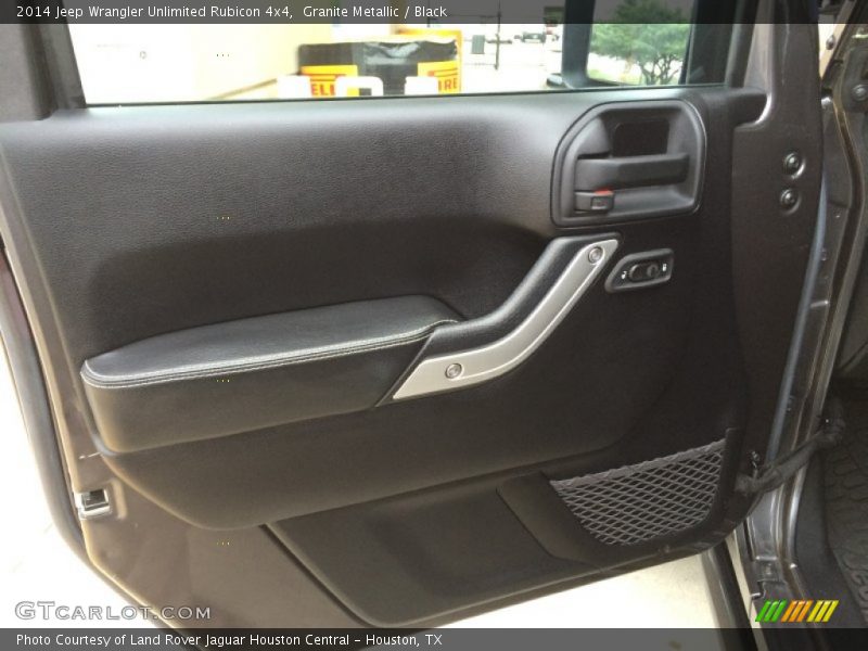 Granite Metallic / Black 2014 Jeep Wrangler Unlimited Rubicon 4x4