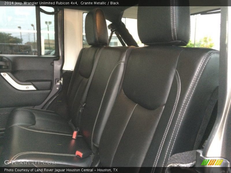 Granite Metallic / Black 2014 Jeep Wrangler Unlimited Rubicon 4x4