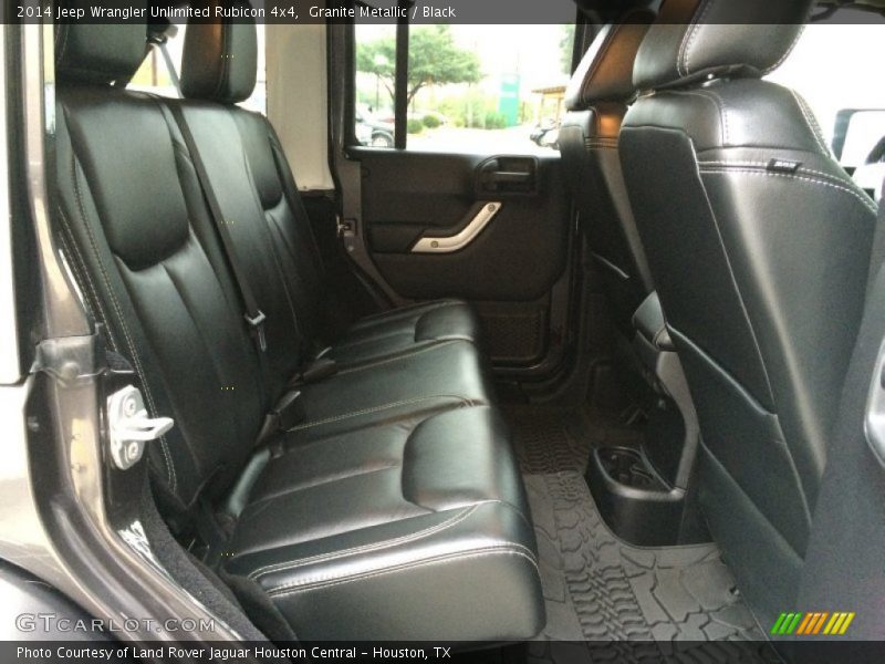 Granite Metallic / Black 2014 Jeep Wrangler Unlimited Rubicon 4x4