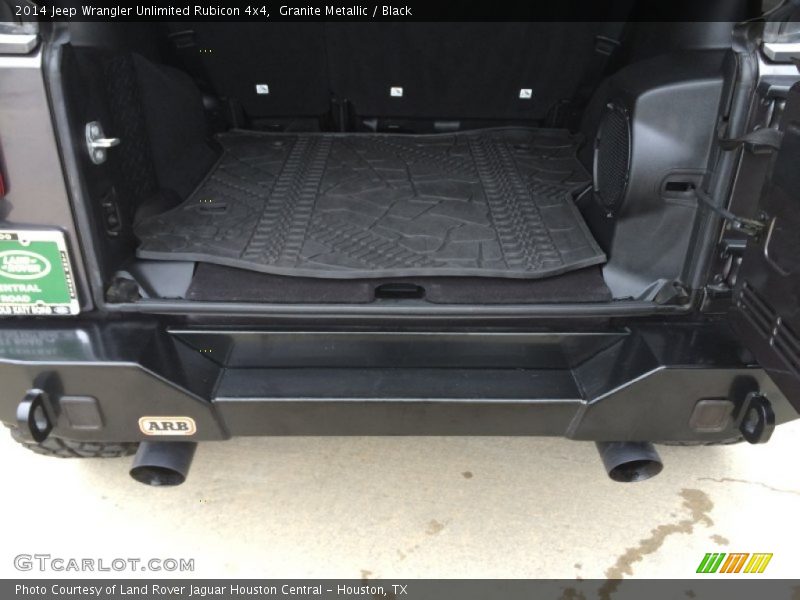 Granite Metallic / Black 2014 Jeep Wrangler Unlimited Rubicon 4x4