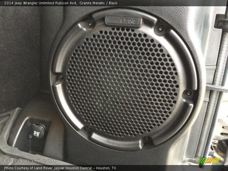 Granite Metallic / Black 2014 Jeep Wrangler Unlimited Rubicon 4x4