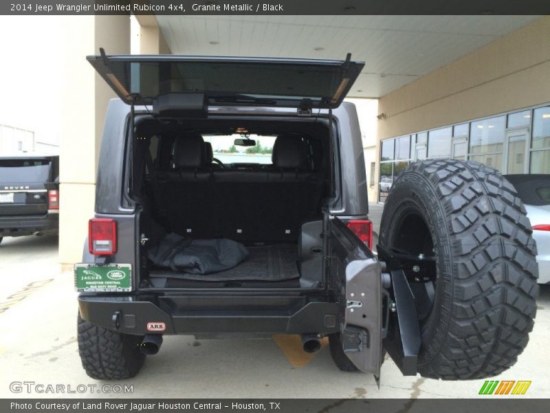 Granite Metallic / Black 2014 Jeep Wrangler Unlimited Rubicon 4x4