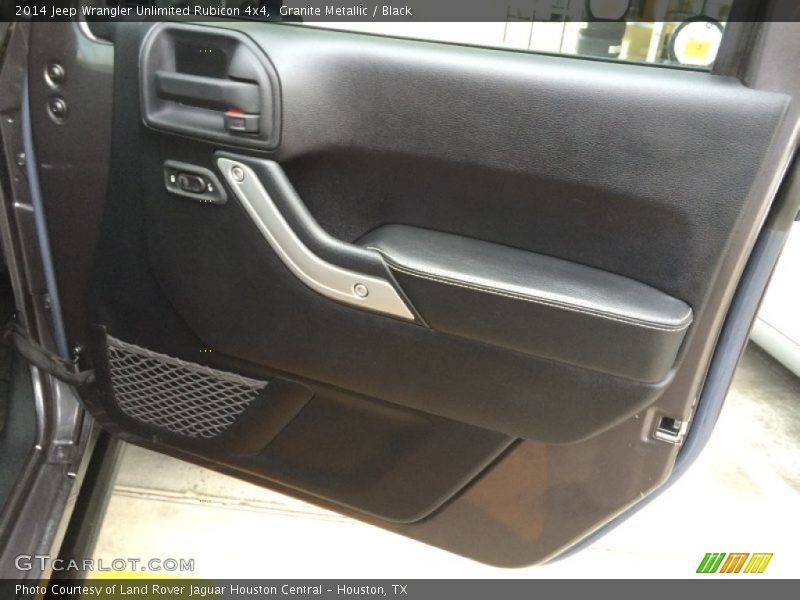 Granite Metallic / Black 2014 Jeep Wrangler Unlimited Rubicon 4x4