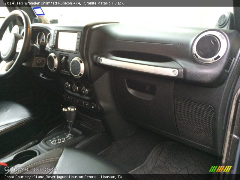 Granite Metallic / Black 2014 Jeep Wrangler Unlimited Rubicon 4x4