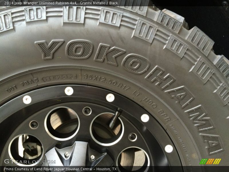 Granite Metallic / Black 2014 Jeep Wrangler Unlimited Rubicon 4x4