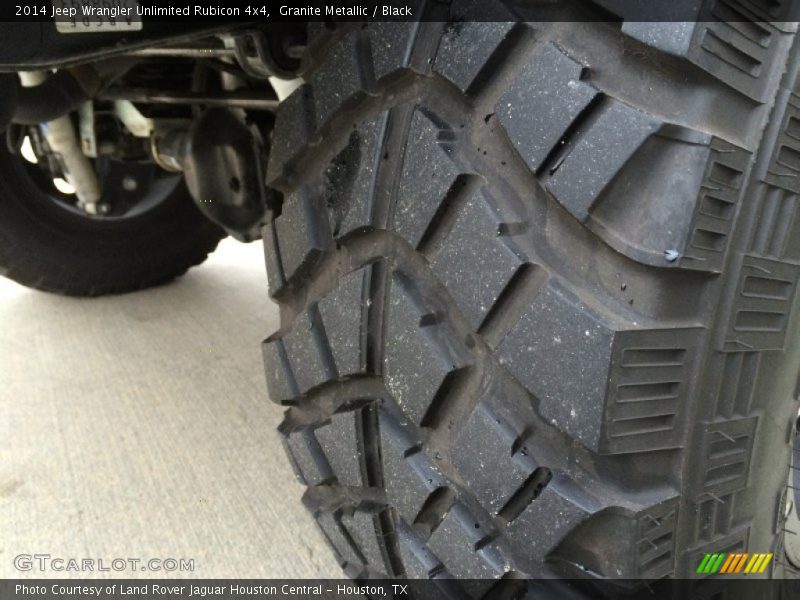 Granite Metallic / Black 2014 Jeep Wrangler Unlimited Rubicon 4x4