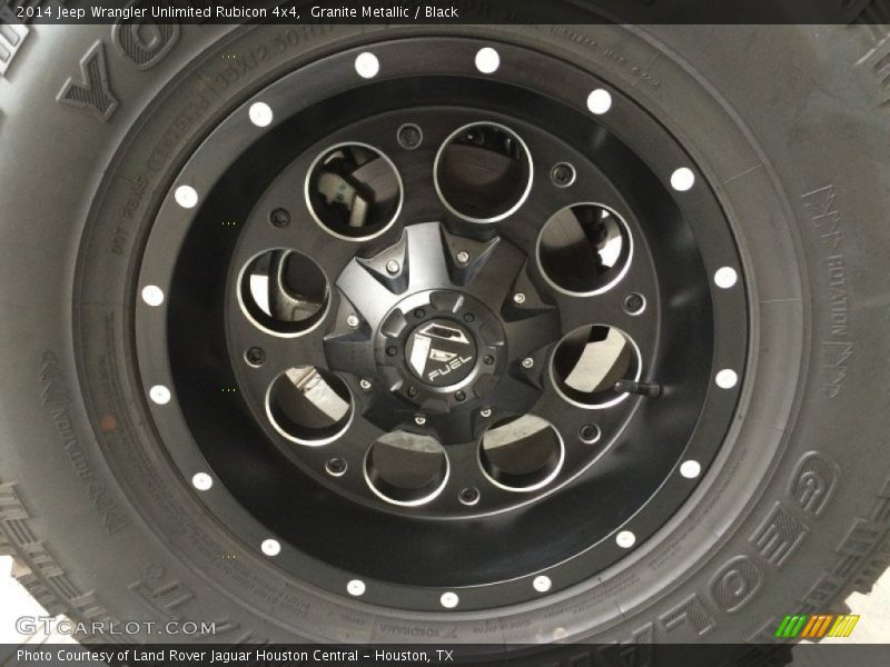 Granite Metallic / Black 2014 Jeep Wrangler Unlimited Rubicon 4x4