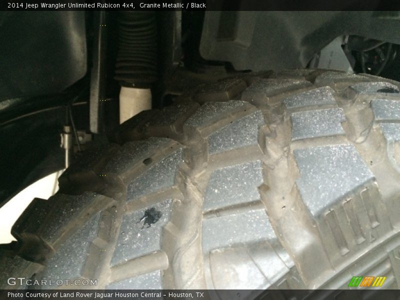 Granite Metallic / Black 2014 Jeep Wrangler Unlimited Rubicon 4x4
