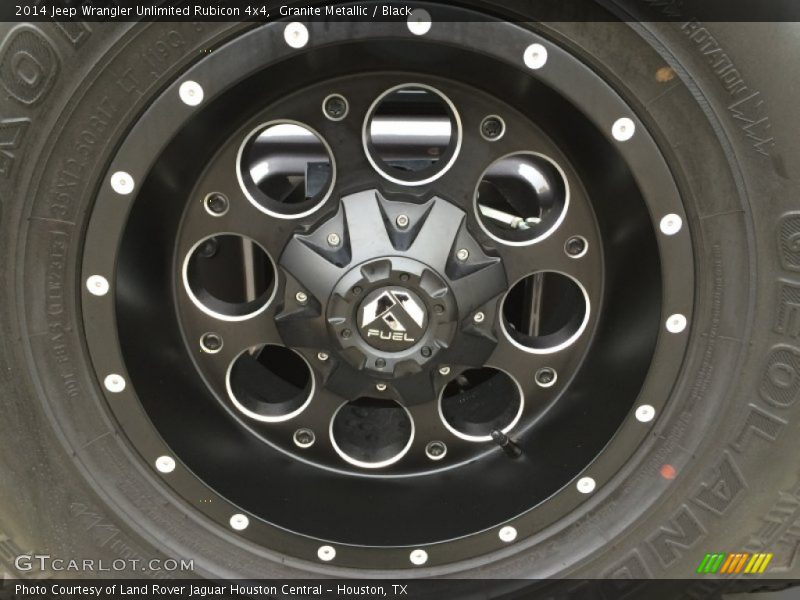Granite Metallic / Black 2014 Jeep Wrangler Unlimited Rubicon 4x4