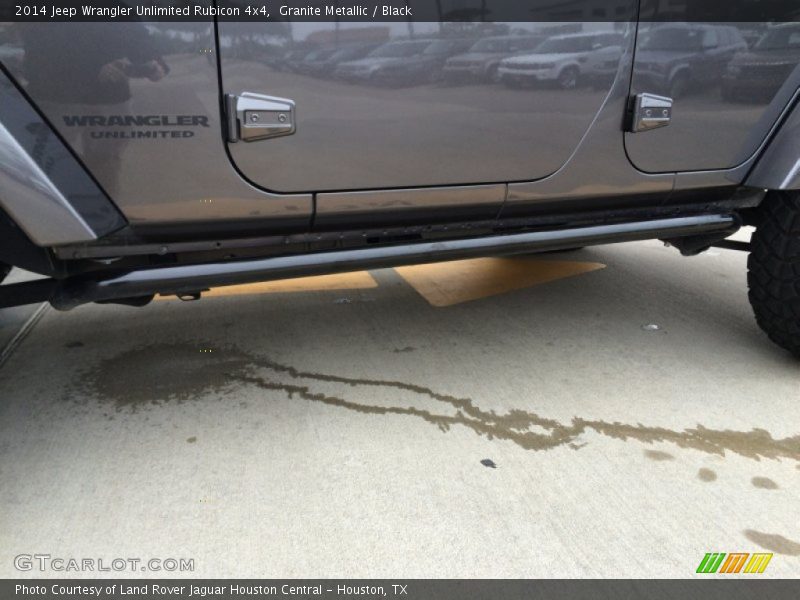 Granite Metallic / Black 2014 Jeep Wrangler Unlimited Rubicon 4x4