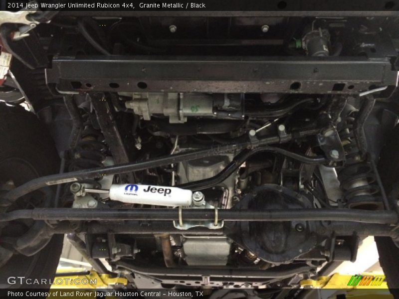 Granite Metallic / Black 2014 Jeep Wrangler Unlimited Rubicon 4x4