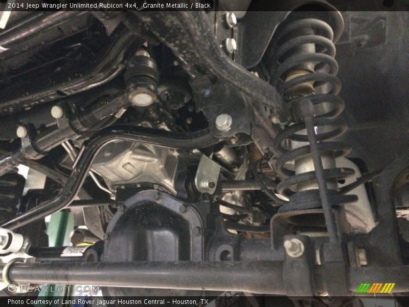 Granite Metallic / Black 2014 Jeep Wrangler Unlimited Rubicon 4x4