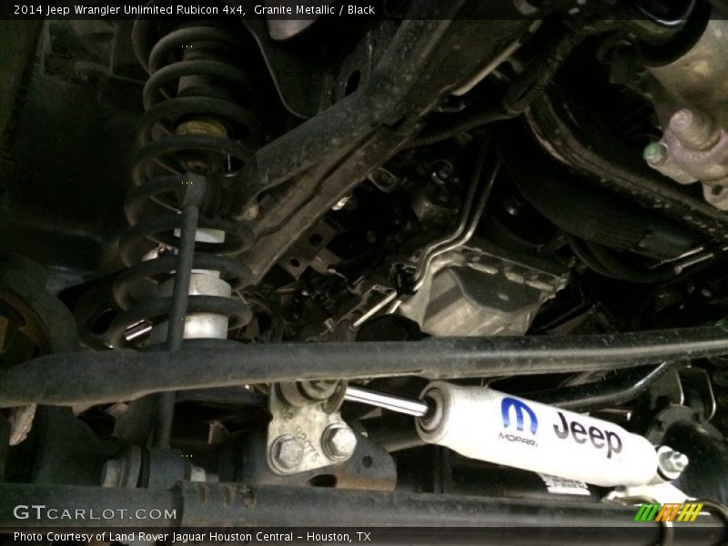 Granite Metallic / Black 2014 Jeep Wrangler Unlimited Rubicon 4x4