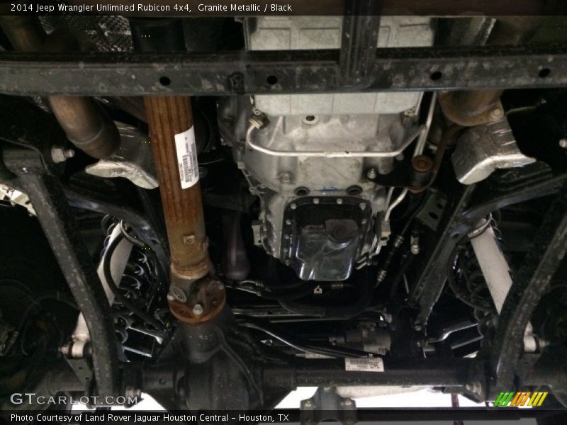 Granite Metallic / Black 2014 Jeep Wrangler Unlimited Rubicon 4x4