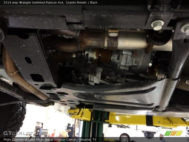 Granite Metallic / Black 2014 Jeep Wrangler Unlimited Rubicon 4x4