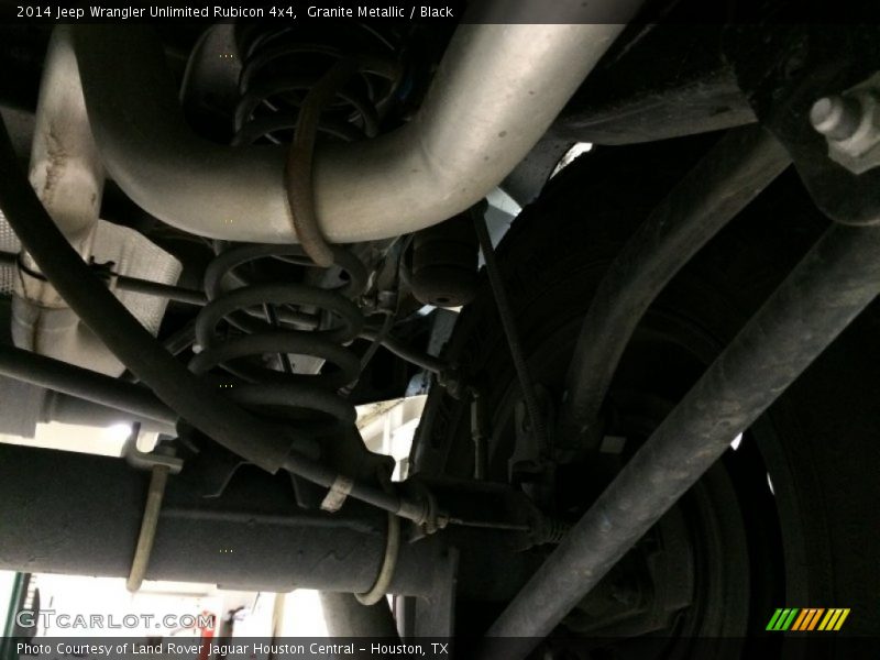 Granite Metallic / Black 2014 Jeep Wrangler Unlimited Rubicon 4x4
