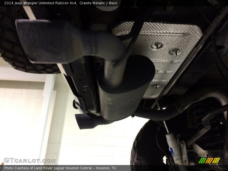 Granite Metallic / Black 2014 Jeep Wrangler Unlimited Rubicon 4x4
