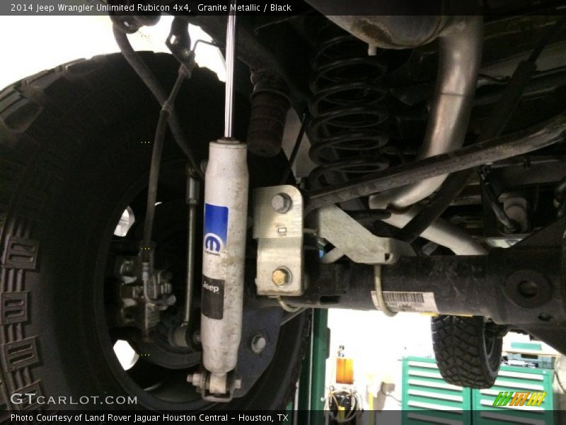 Granite Metallic / Black 2014 Jeep Wrangler Unlimited Rubicon 4x4