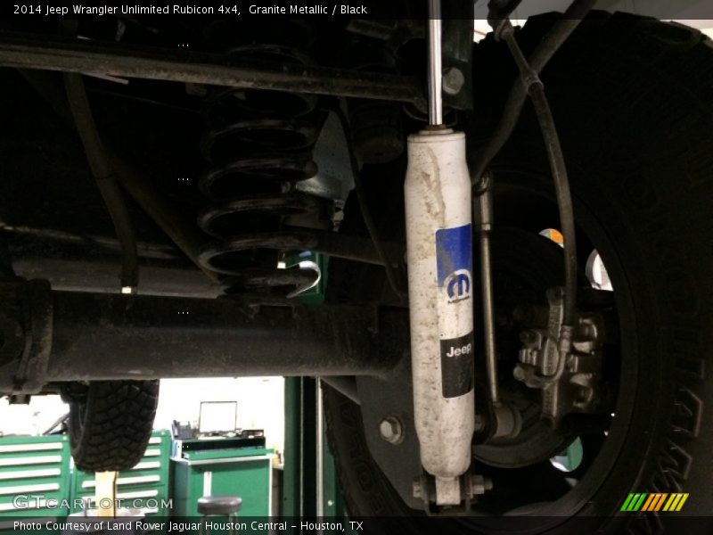 Granite Metallic / Black 2014 Jeep Wrangler Unlimited Rubicon 4x4