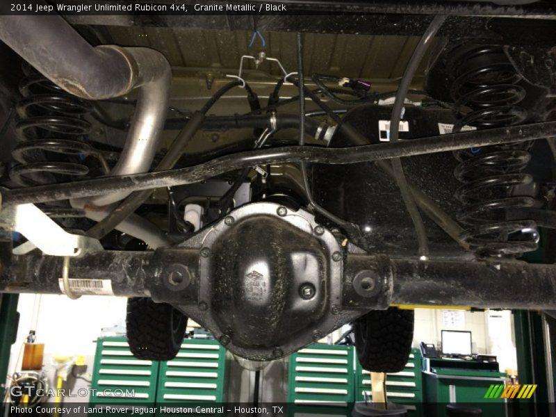Granite Metallic / Black 2014 Jeep Wrangler Unlimited Rubicon 4x4