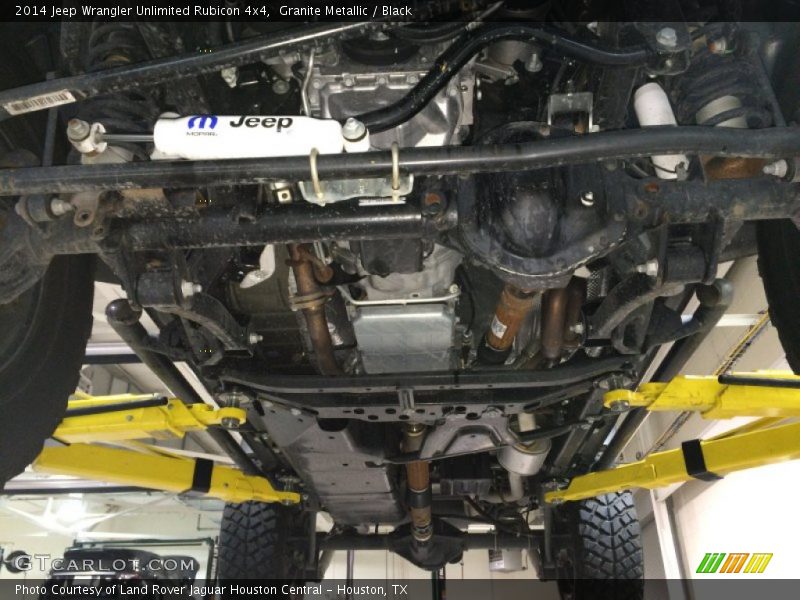 Granite Metallic / Black 2014 Jeep Wrangler Unlimited Rubicon 4x4