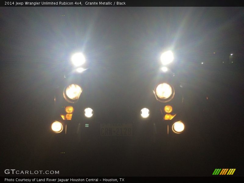 Granite Metallic / Black 2014 Jeep Wrangler Unlimited Rubicon 4x4