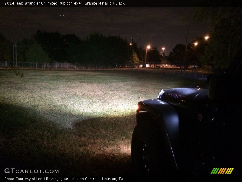 Granite Metallic / Black 2014 Jeep Wrangler Unlimited Rubicon 4x4