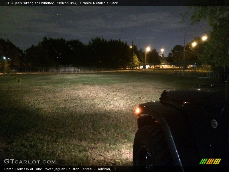 Granite Metallic / Black 2014 Jeep Wrangler Unlimited Rubicon 4x4