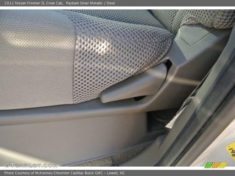 Radiant Silver Metallic / Steel 2011 Nissan Frontier SL Crew Cab