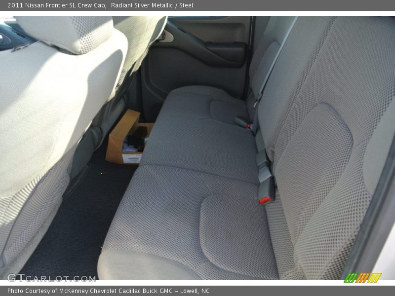 Radiant Silver Metallic / Steel 2011 Nissan Frontier SL Crew Cab