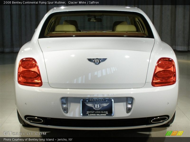 Glacier White / Saffron 2008 Bentley Continental Flying Spur Mulliner