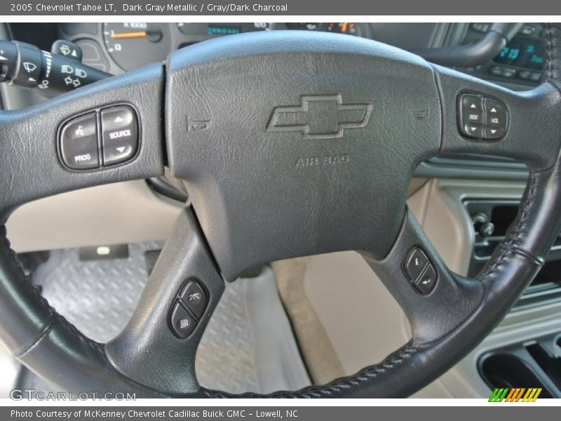 Dark Gray Metallic / Gray/Dark Charcoal 2005 Chevrolet Tahoe LT