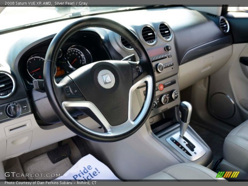 Silver Pearl / Gray 2008 Saturn VUE XR AWD