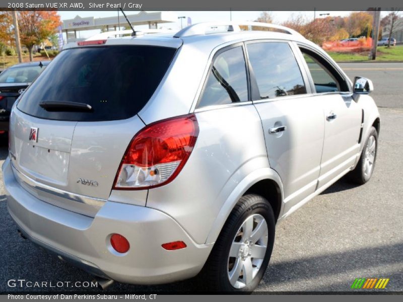 Silver Pearl / Gray 2008 Saturn VUE XR AWD