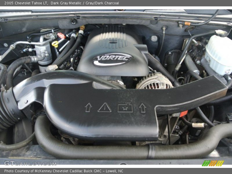 Dark Gray Metallic / Gray/Dark Charcoal 2005 Chevrolet Tahoe LT