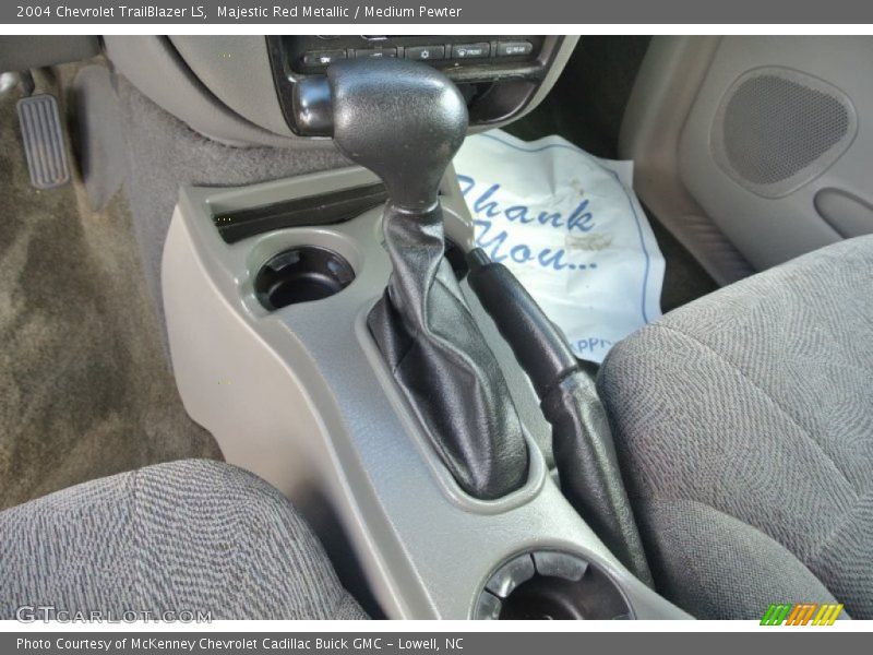 Majestic Red Metallic / Medium Pewter 2004 Chevrolet TrailBlazer LS