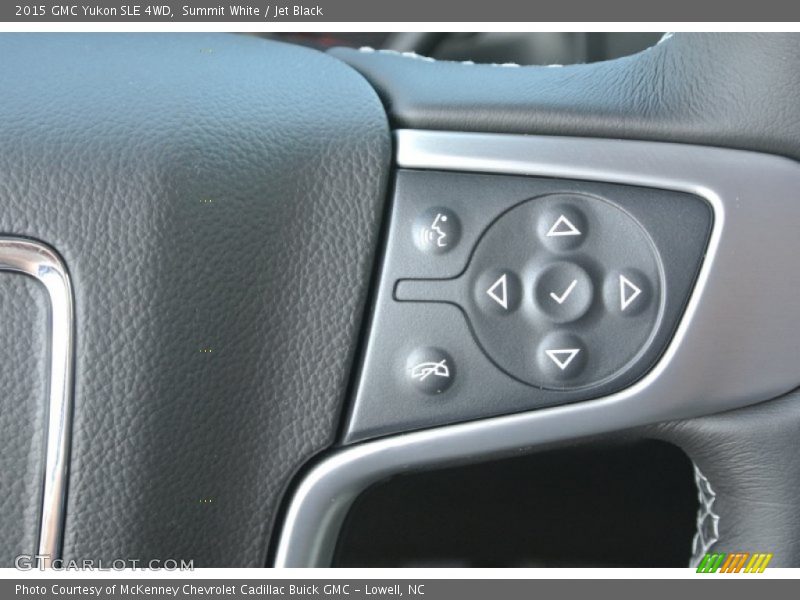 Summit White / Jet Black 2015 GMC Yukon SLE 4WD