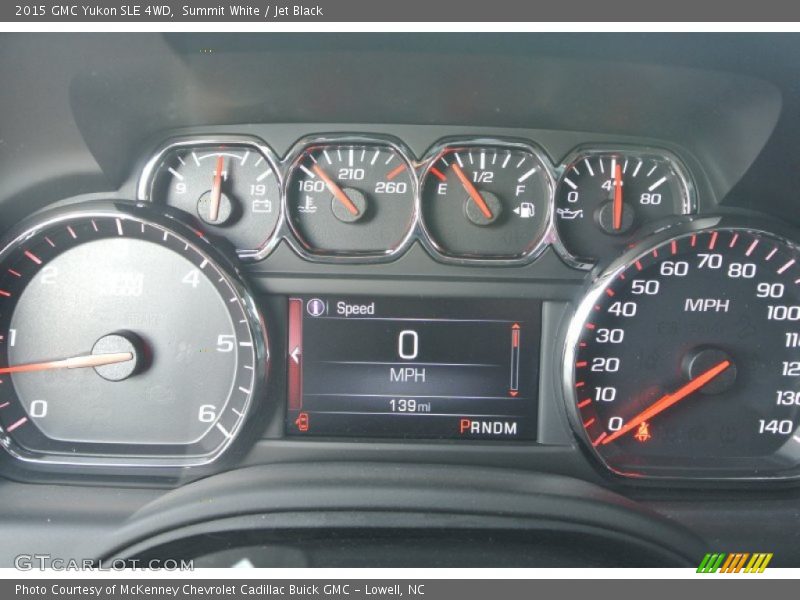Summit White / Jet Black 2015 GMC Yukon SLE 4WD