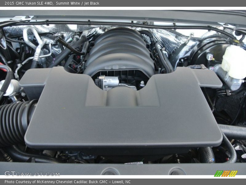 Summit White / Jet Black 2015 GMC Yukon SLE 4WD