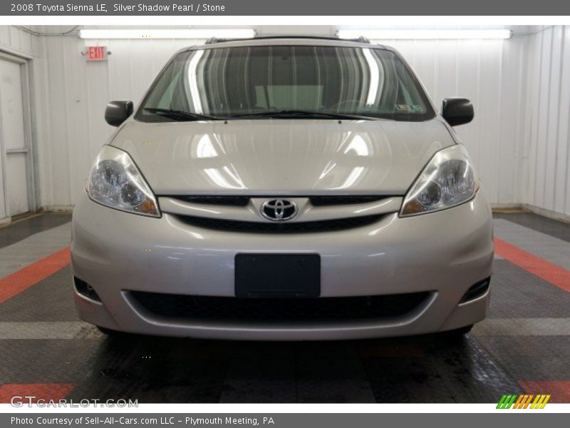 Silver Shadow Pearl / Stone 2008 Toyota Sienna LE