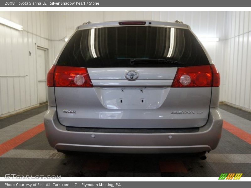 Silver Shadow Pearl / Stone 2008 Toyota Sienna LE