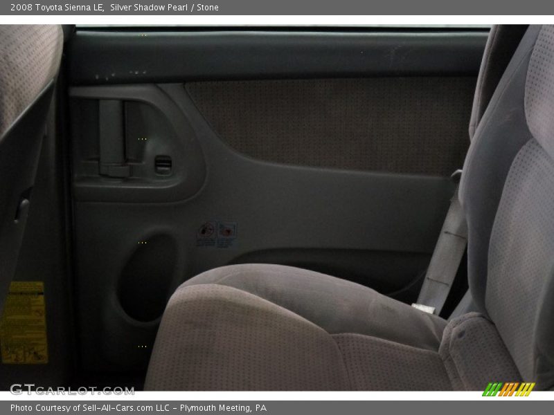 Silver Shadow Pearl / Stone 2008 Toyota Sienna LE
