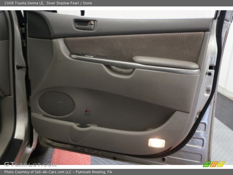 Silver Shadow Pearl / Stone 2008 Toyota Sienna LE