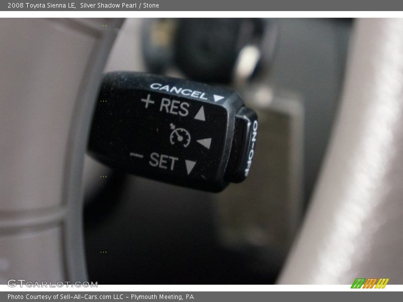 Silver Shadow Pearl / Stone 2008 Toyota Sienna LE