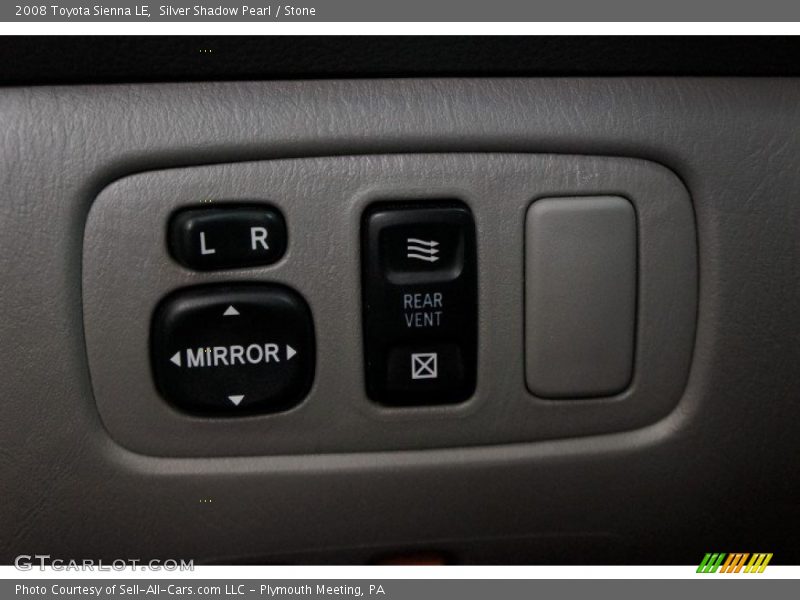 Silver Shadow Pearl / Stone 2008 Toyota Sienna LE