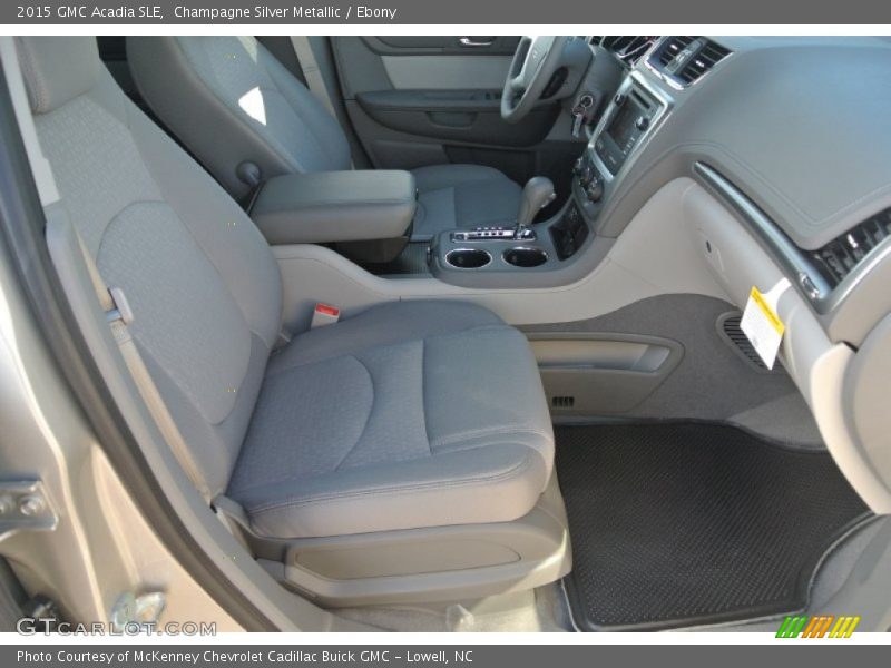 Champagne Silver Metallic / Ebony 2015 GMC Acadia SLE