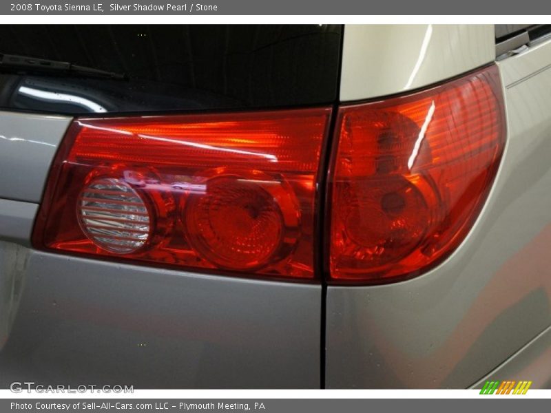 Silver Shadow Pearl / Stone 2008 Toyota Sienna LE