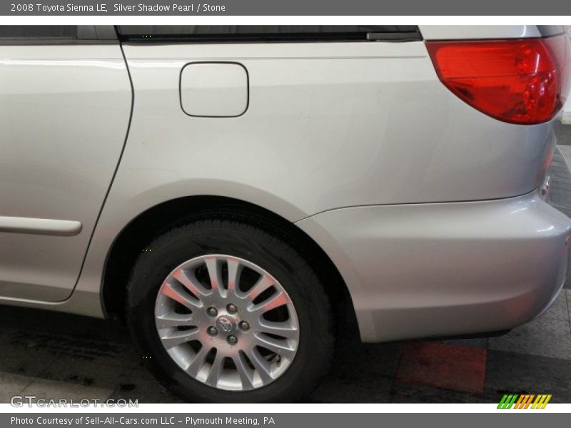Silver Shadow Pearl / Stone 2008 Toyota Sienna LE