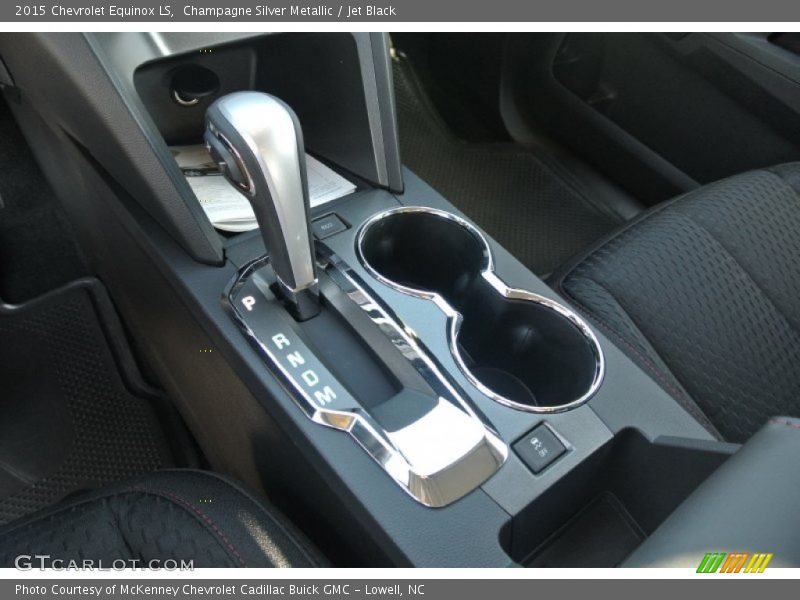 Champagne Silver Metallic / Jet Black 2015 Chevrolet Equinox LS