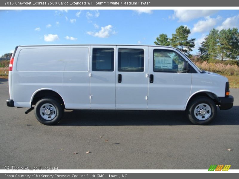  2015 Express 2500 Cargo Extended WT Summit White